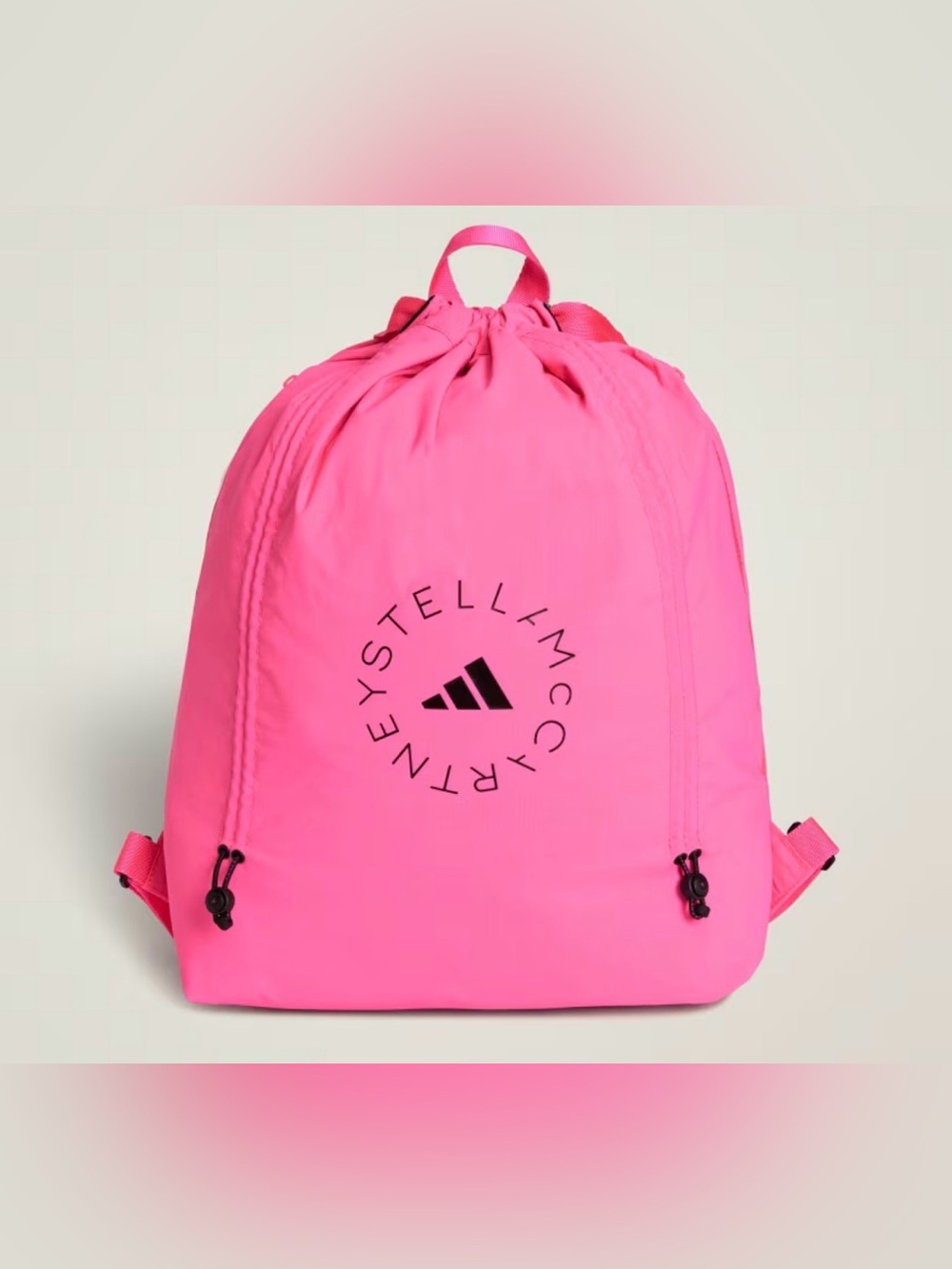 ADIDAS BY STELLA MCCARTNEY GYM SACK pink